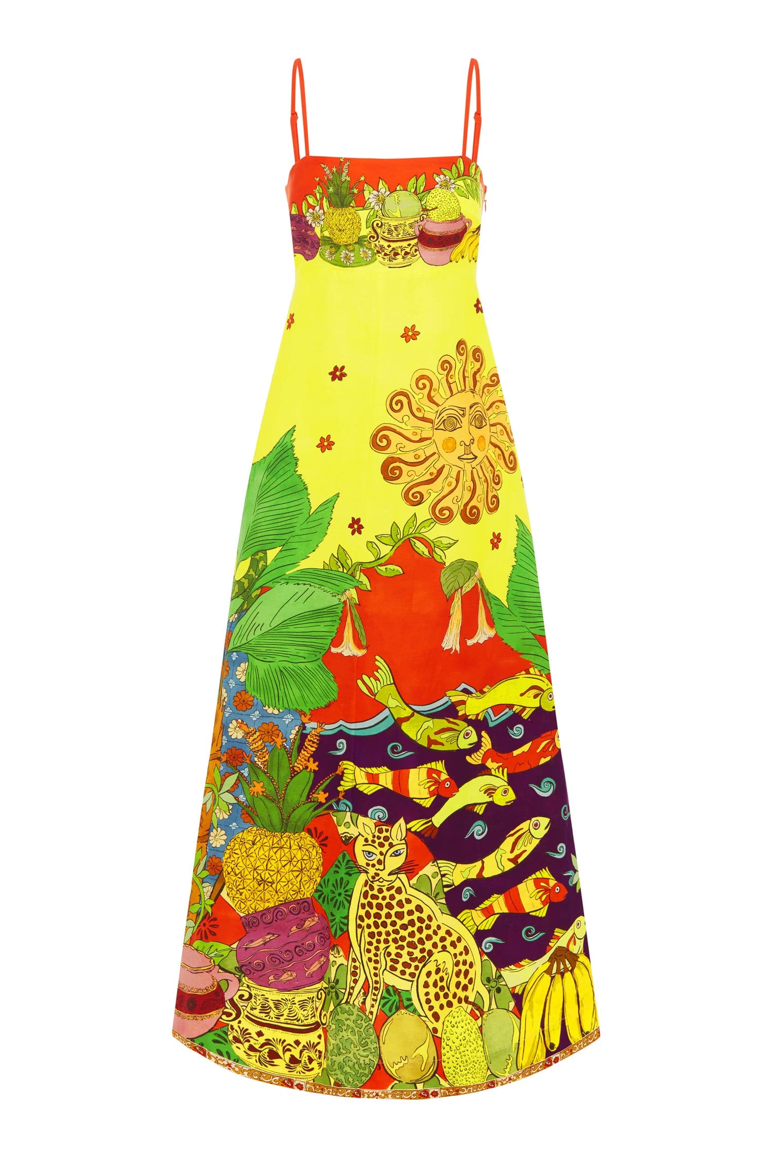 Alemais Tiger Day Dress
