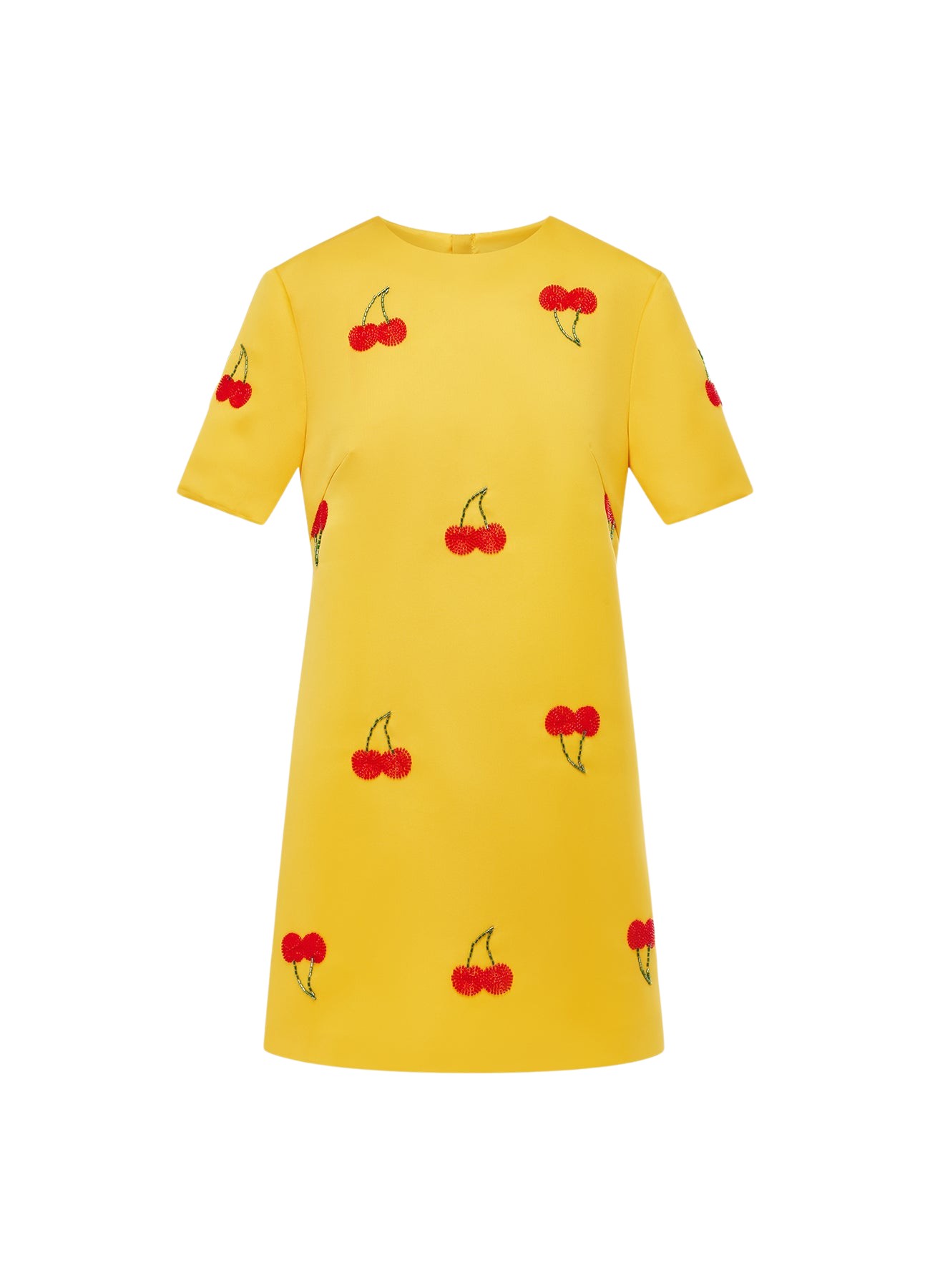 Leo Lin Alexa Embellished T-Shirt Mini Dress – Cherry Beading