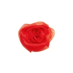 Bloom Rose Bustier Top - Scarlet