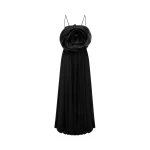 Bloom Rose Maxi Dress - Ebony