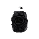 Bloom Rose Mini Dress - Ebony