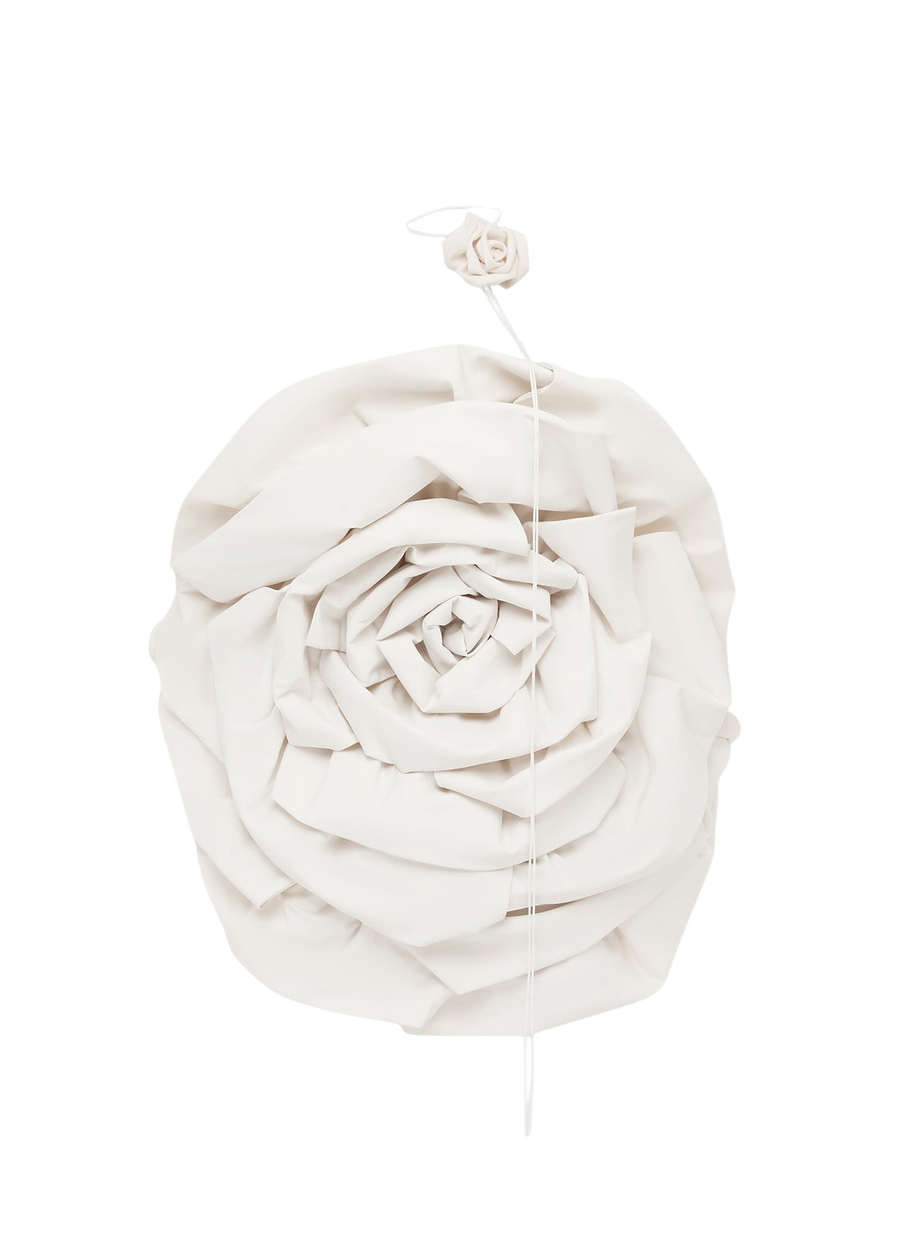 Leo Lin Bloom Rose Mini Dress – Vanilla