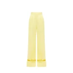 Ellis Wide Leg Pants - Sorbet Yellow