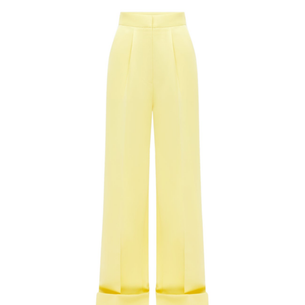 Leo Lin Ellis Wide Leg Pants – Sorbet Yellow