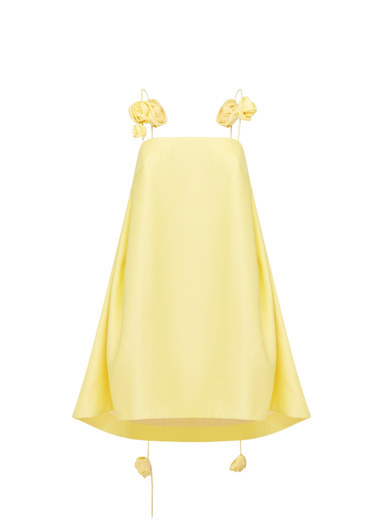 Leo Lin Fiona Rose Mini Dress – Sorbet Yellow