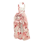 Illiana Rose Gown - Peony Print