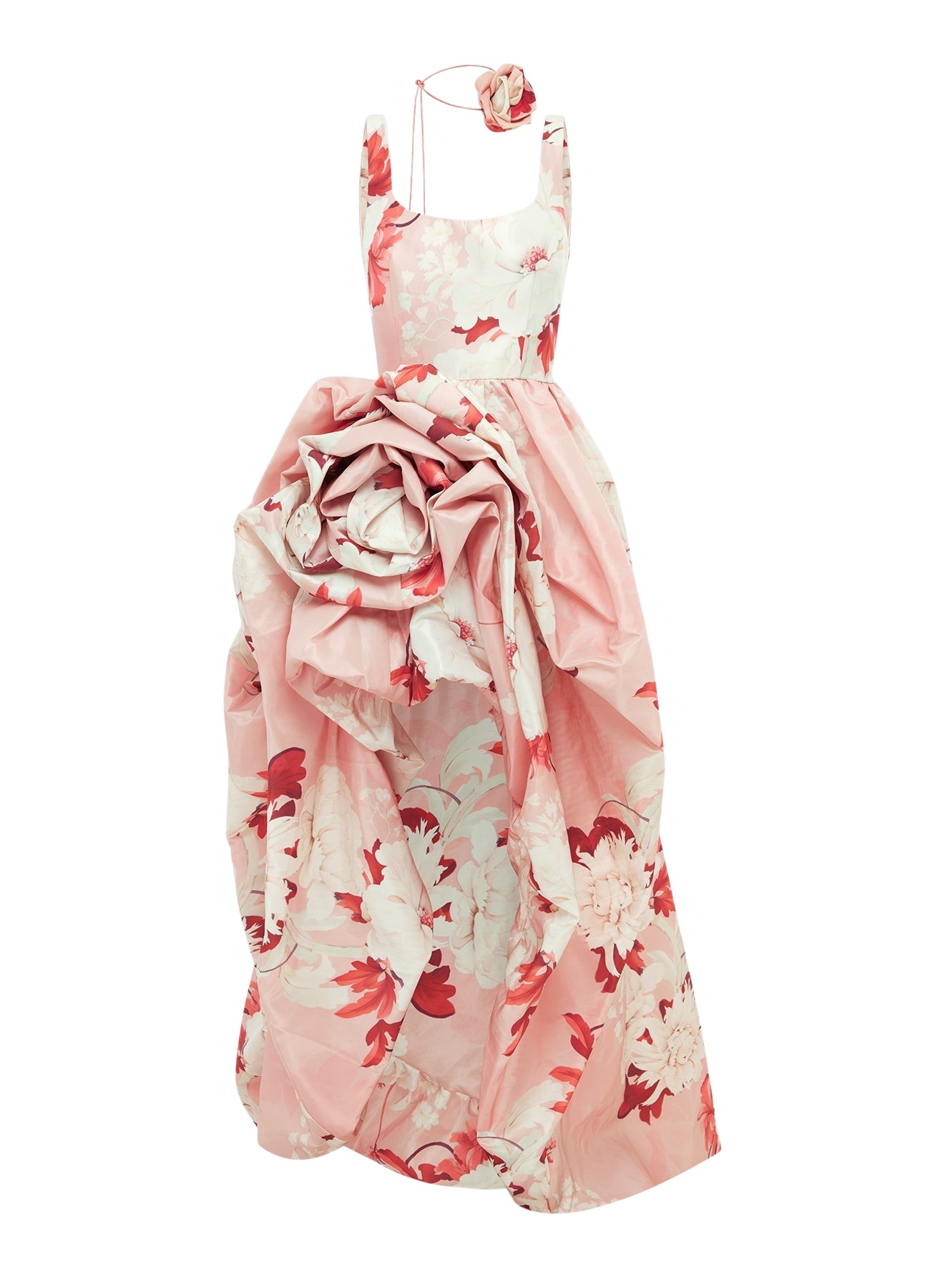 Leo Lin Illiana Rose Gown – Peony Print