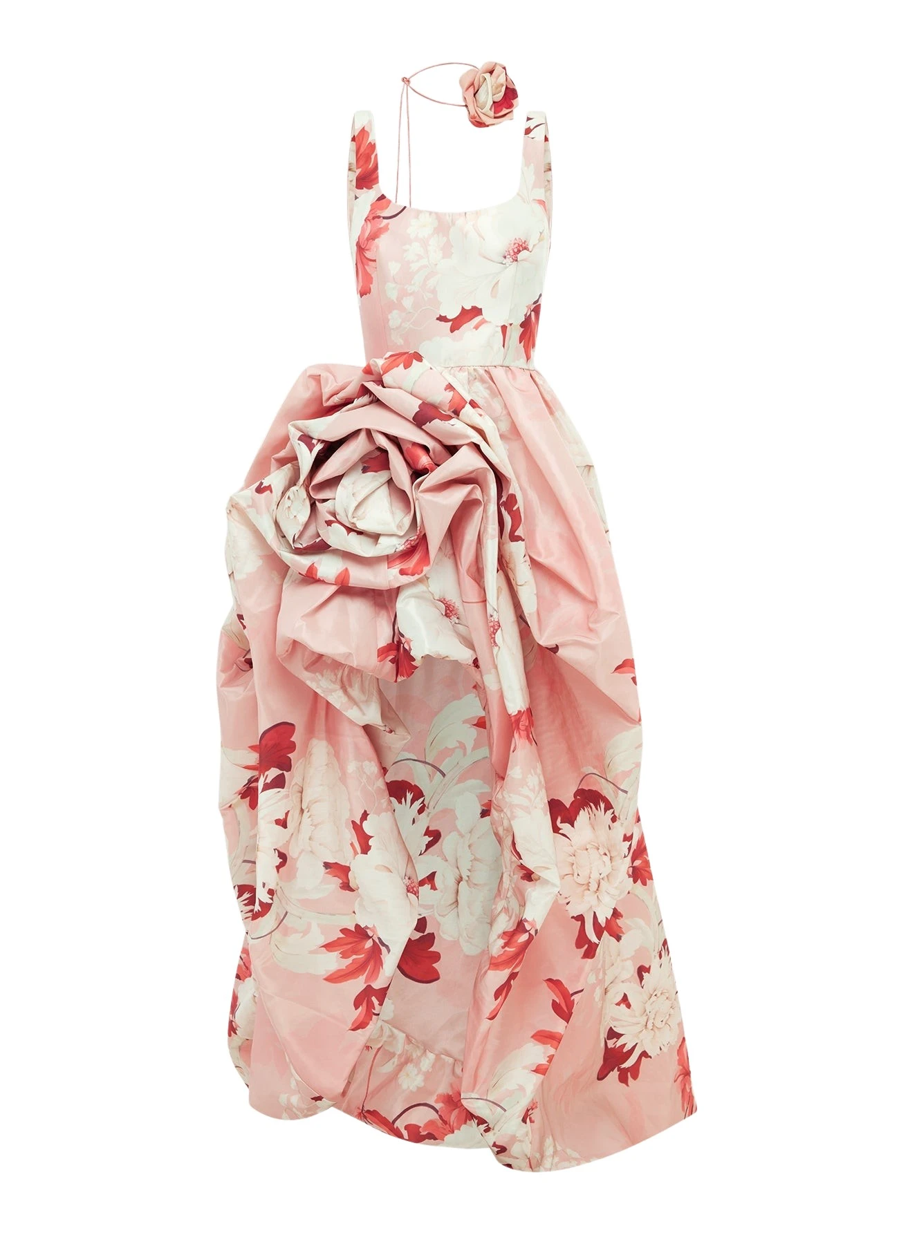 Leo-Lin-Illiana-Rose-Gown-Peony-Print31200_nobg Illiana Rose Gown - Peony Print - Image 1