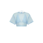 Indie Sleeve Top - Powder Blue