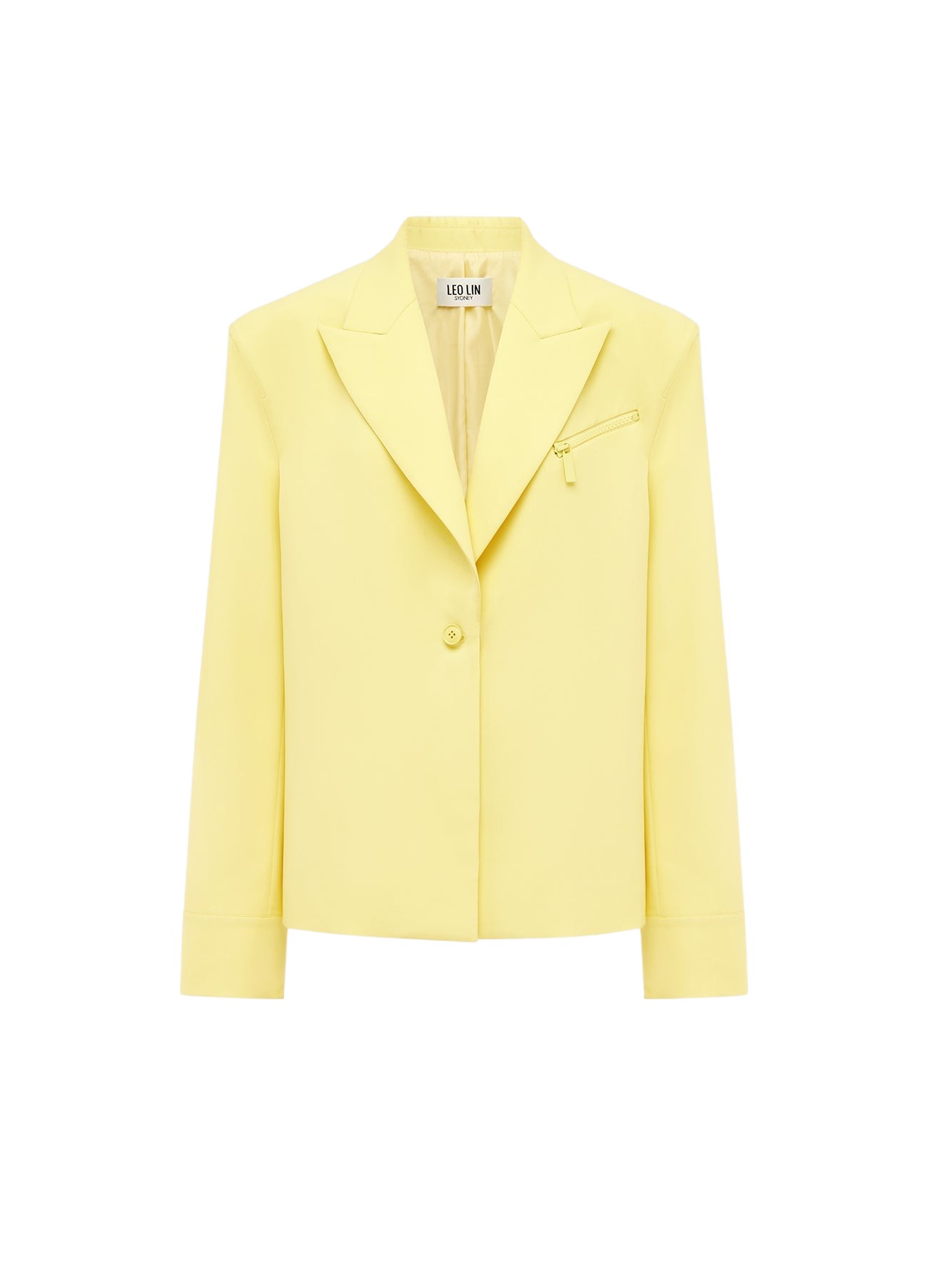 Leo Lin Jovanna Blazer – Sorbet Yellow