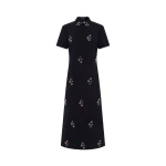 Nadene Embellished Shirt Midi Dress - Wildflower Beading