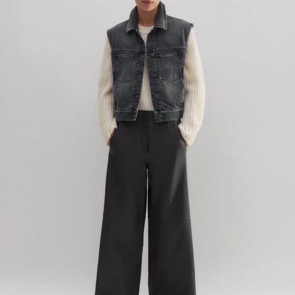 Me and Em Authentic Denim Vest, view 4