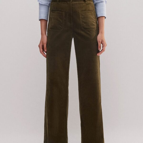 Me and Em Cord Subtle Flare Pant, view 2