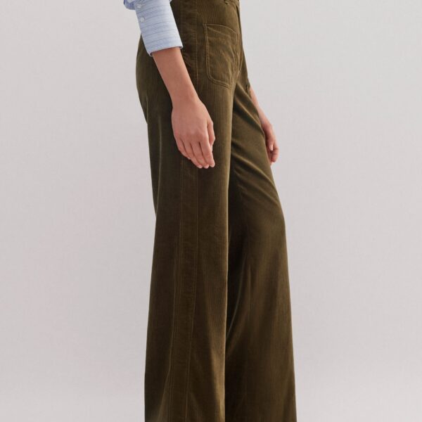 Me and Em Cord Subtle Flare Pant, view 5