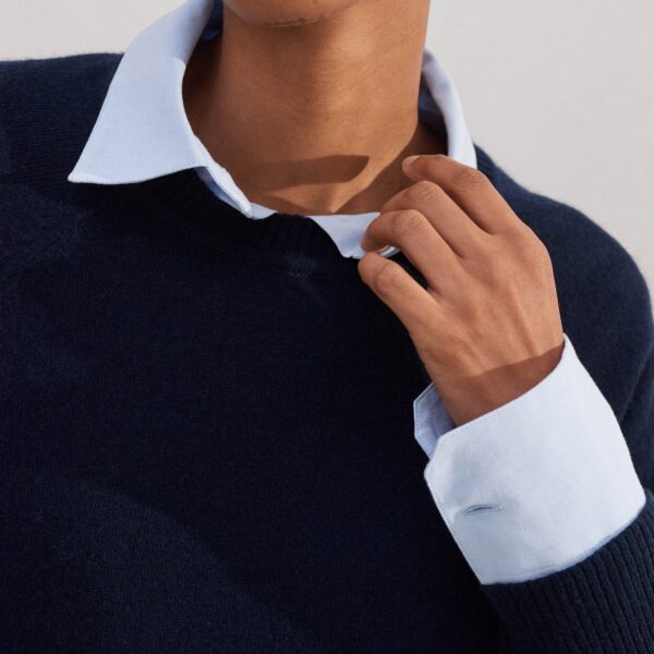 Me and Em Lightweight Cashmere Raglan Sweater, view 3