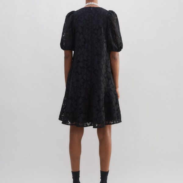 Me and Em Lined Lace Mini Dress, view 5