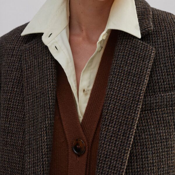 Me and Em Merino Cashmere Relaxed Cardigan, view 3