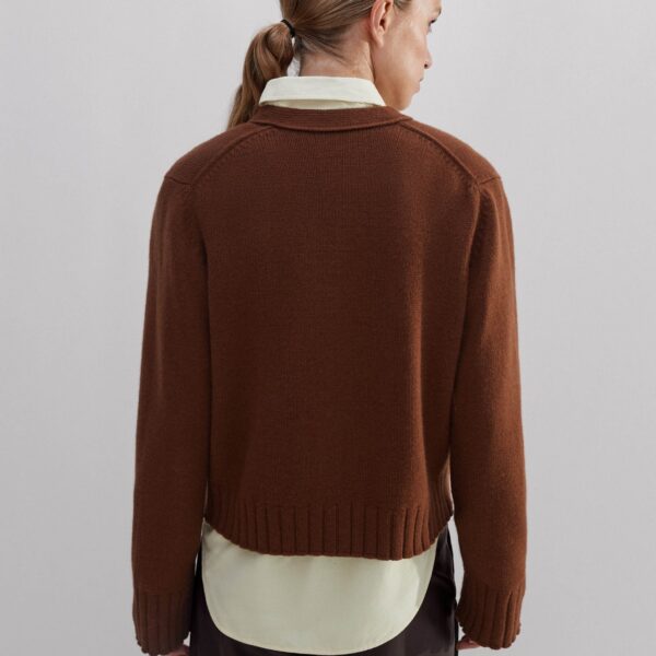 Me and Em Merino Cashmere Relaxed Cardigan, view 4