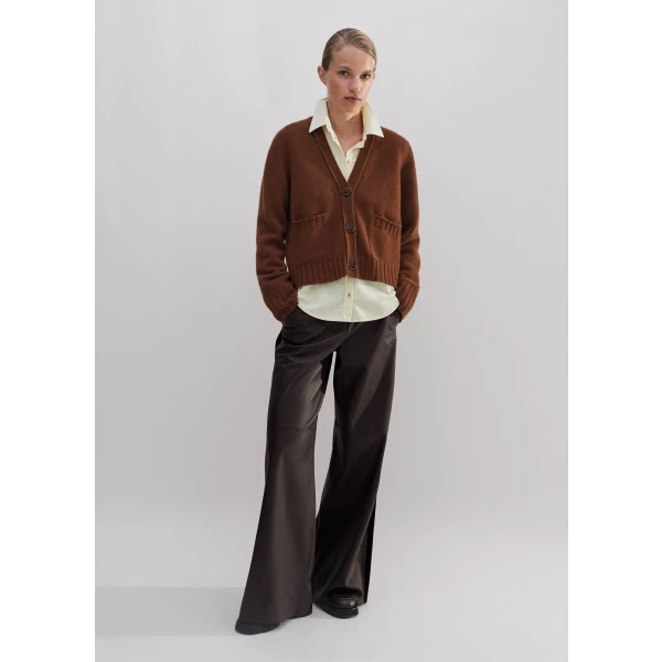 Merino Cashmere Relaxed Cardigan - Image 5