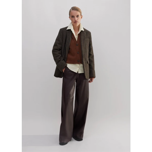 Merino Cashmere Relaxed Cardigan - Image 6