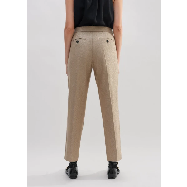 Metallic Slim Crop Pant - Image 6