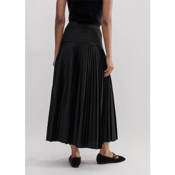 Pleated Evening Skirt - Image 6