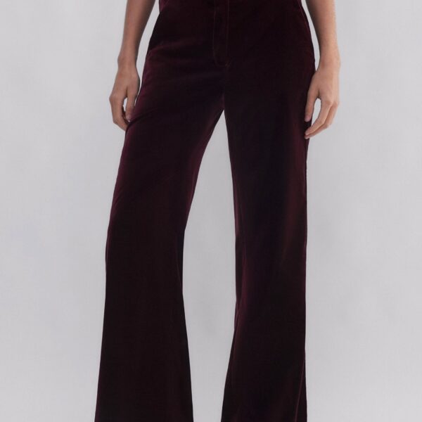 Me and Em Regular-Length Velvet Man Pant, view 2