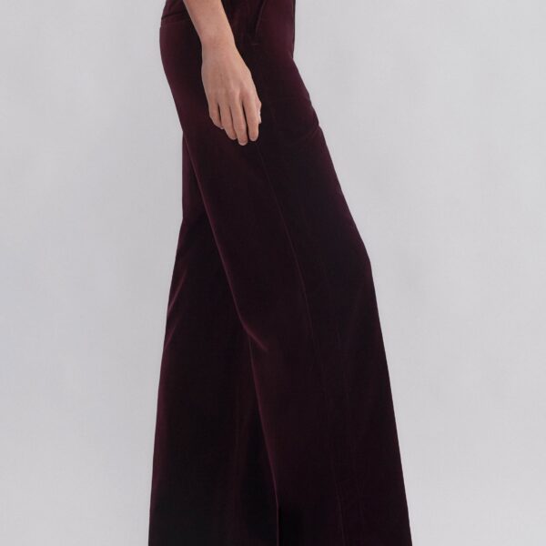 Me and Em Regular-Length Velvet Man Pant, view 5