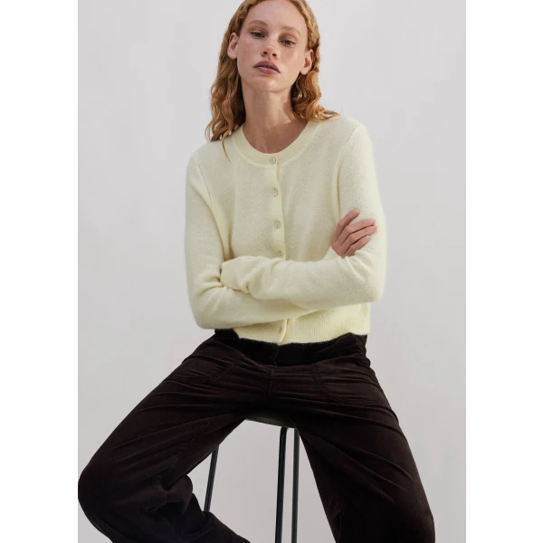 Responsible Alpaca Crop Cardigan - Image 5