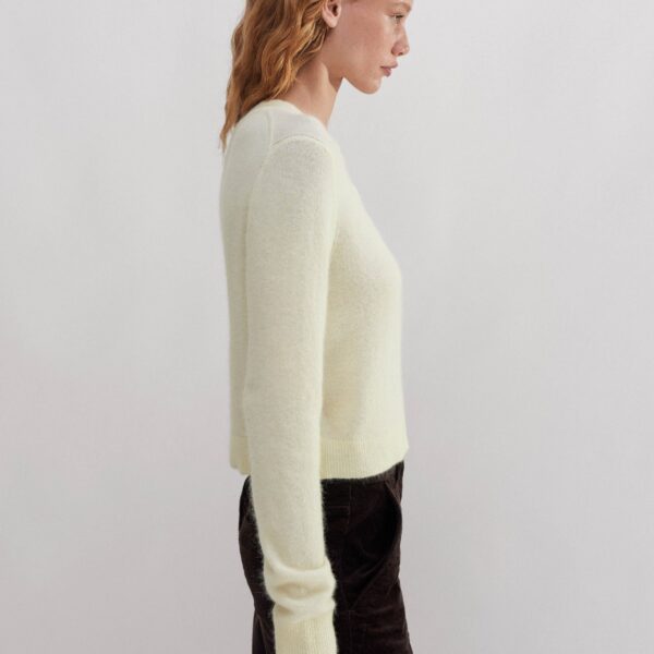 Me and Em Responsible Alpaca Crop Cardigan, view 6