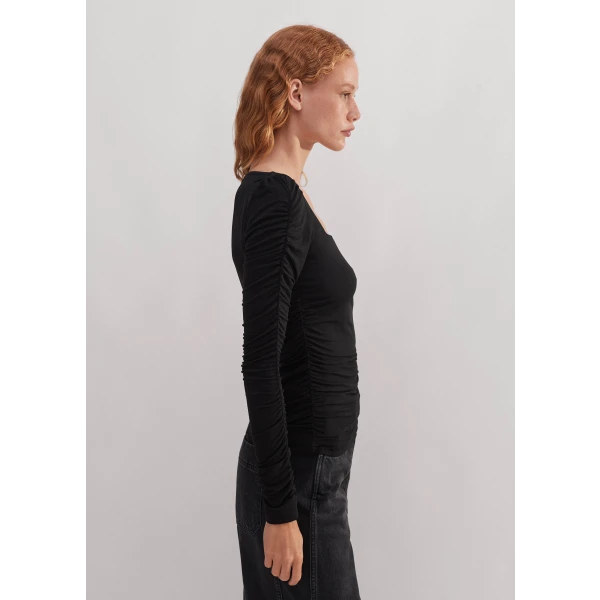 Ruched Square Neck Top - Image 6