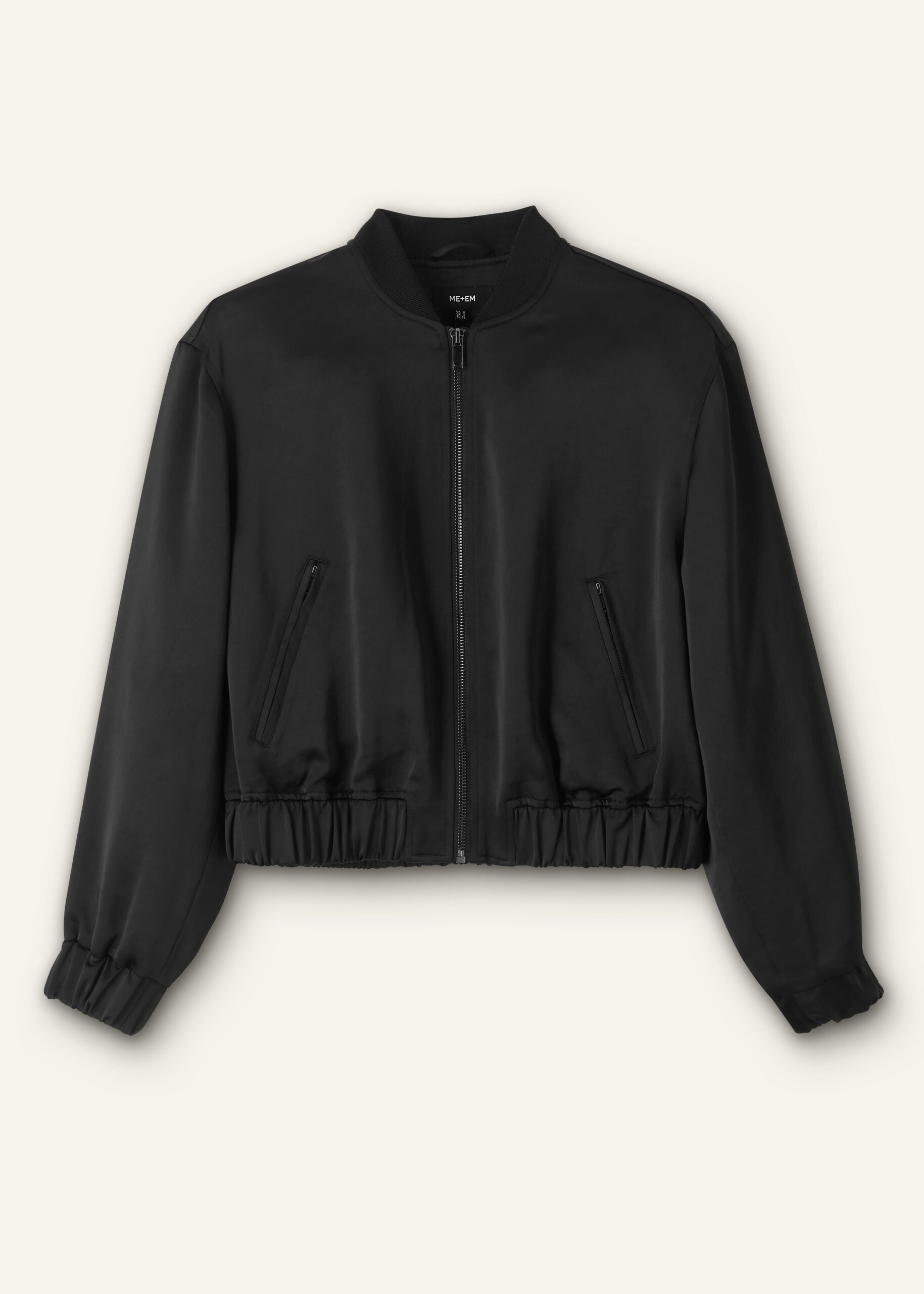 Me and Em Satin Twill Evening Bomber Me and Em dress