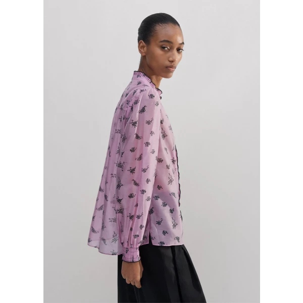 Scattered Floral Print Blouse + Cami - Image 6