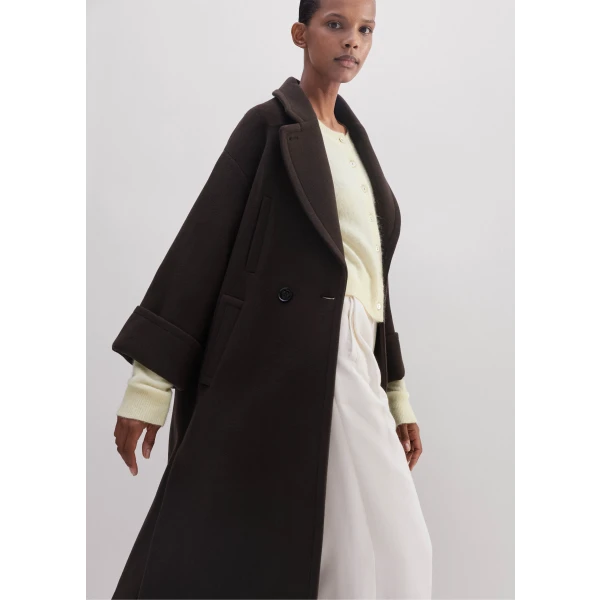 Short Luxe Wool-Blend Everyday Sweater Coat - Image 5