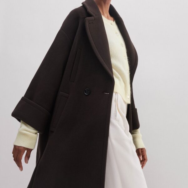 Me and Em Short Luxe Wool-Blend Everyday Sweater Coat, view 5