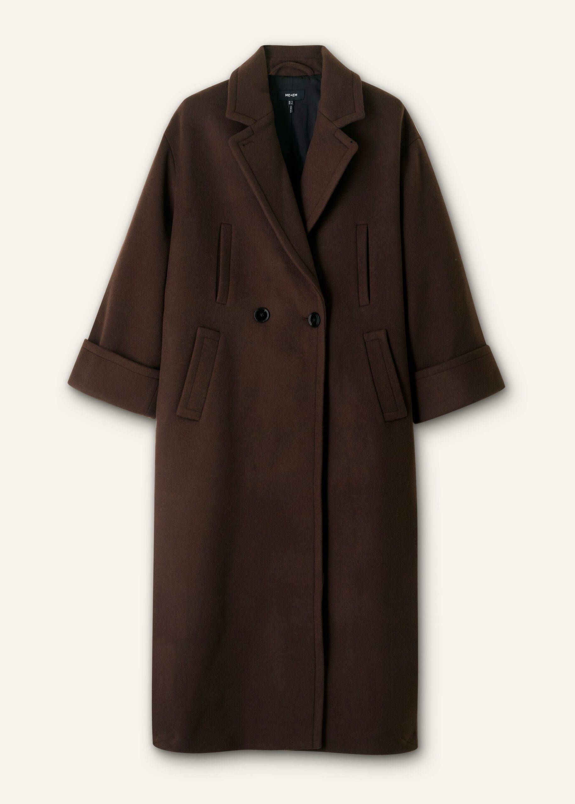 Me and Em Short Luxe Wool-Blend Everyday Sweater Coat Me and Em dress