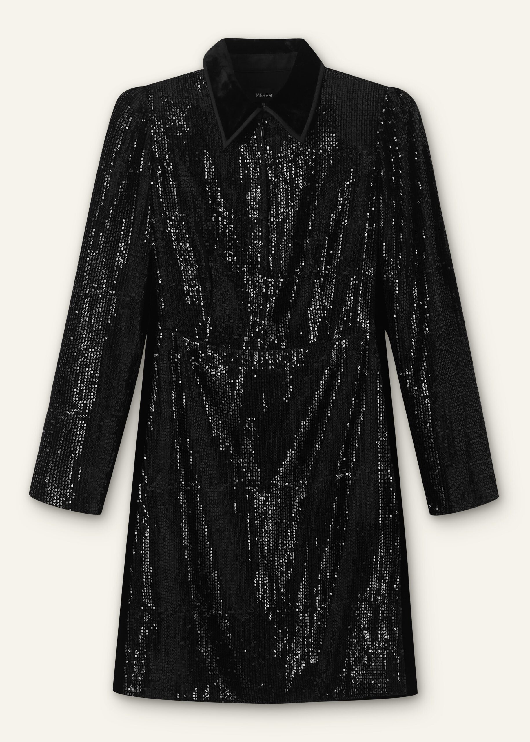 Me and Em Silk-Blend Sequin Mini Dress Me and Em dress
