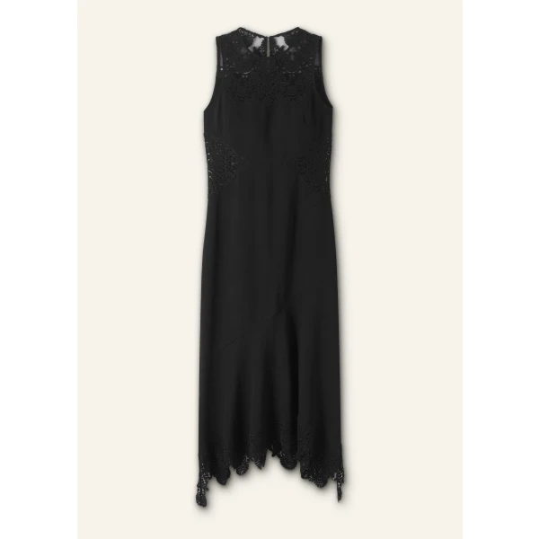 Sleeveless Lace Midi Dress - Image 6