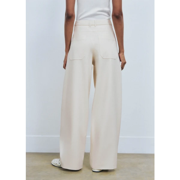 Tailored Exaggerated Tapered Pant - Image 5