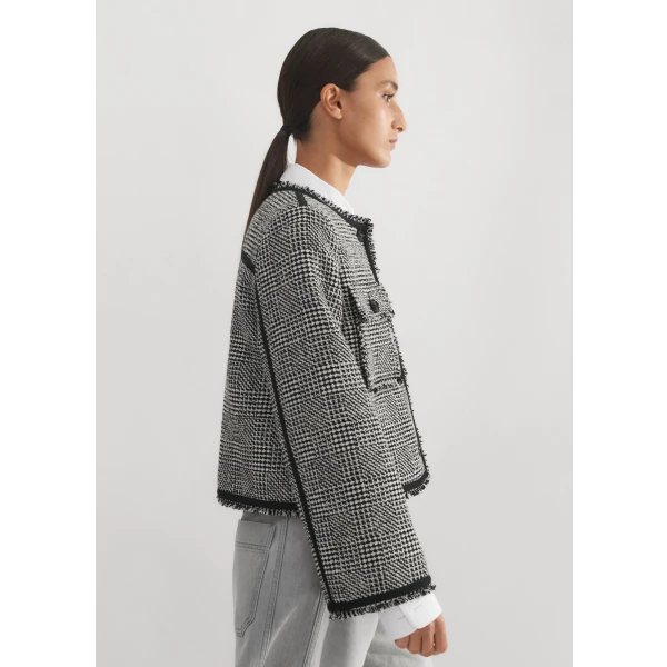 Textured Swing Jacket - Image 5