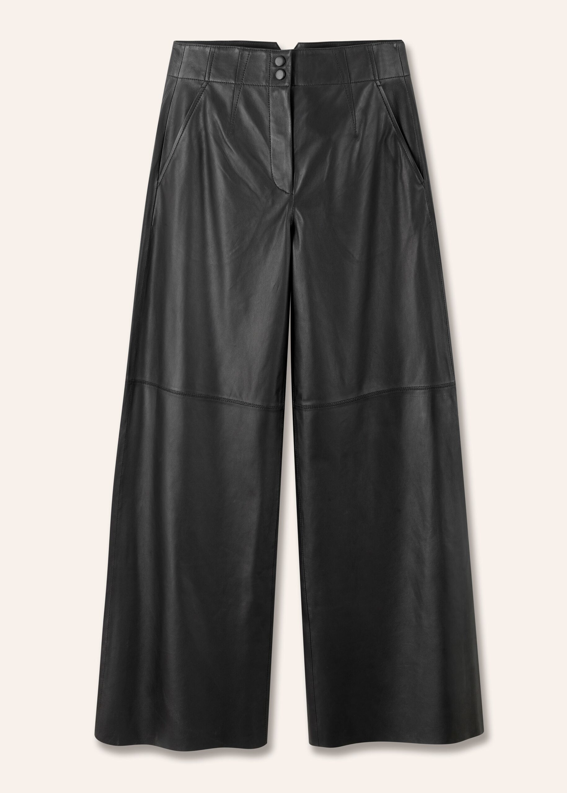 Me and Em Ultra-Soft Leather Wide-Leg Pant Me and Em dress