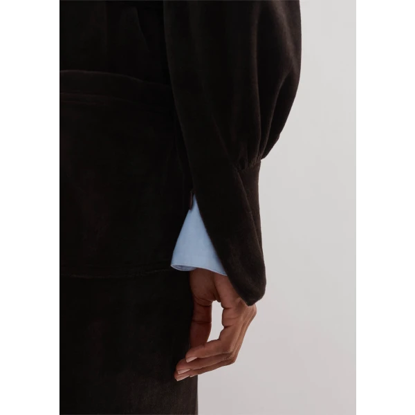 Velour Jumpsuit + Belt - Image 5