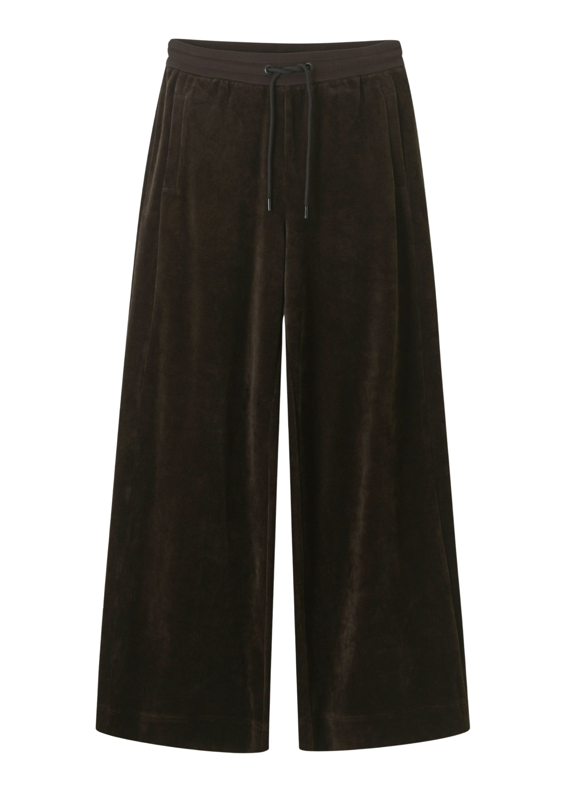 Me and Em Velour Wide-Leg Track Pant