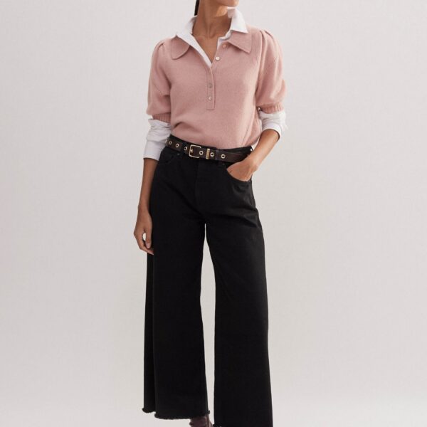 Me and Em Wide-Leg Ankle-Length Jean, view 5