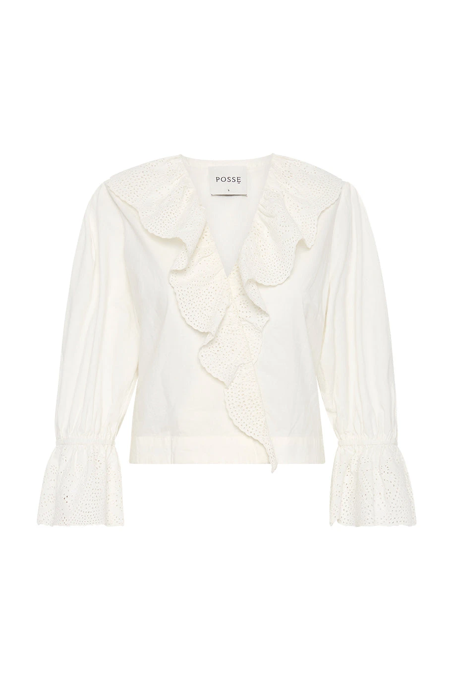 Posse-The-label-Beryl-Blouse-Vintage-White Posse The label Clothing