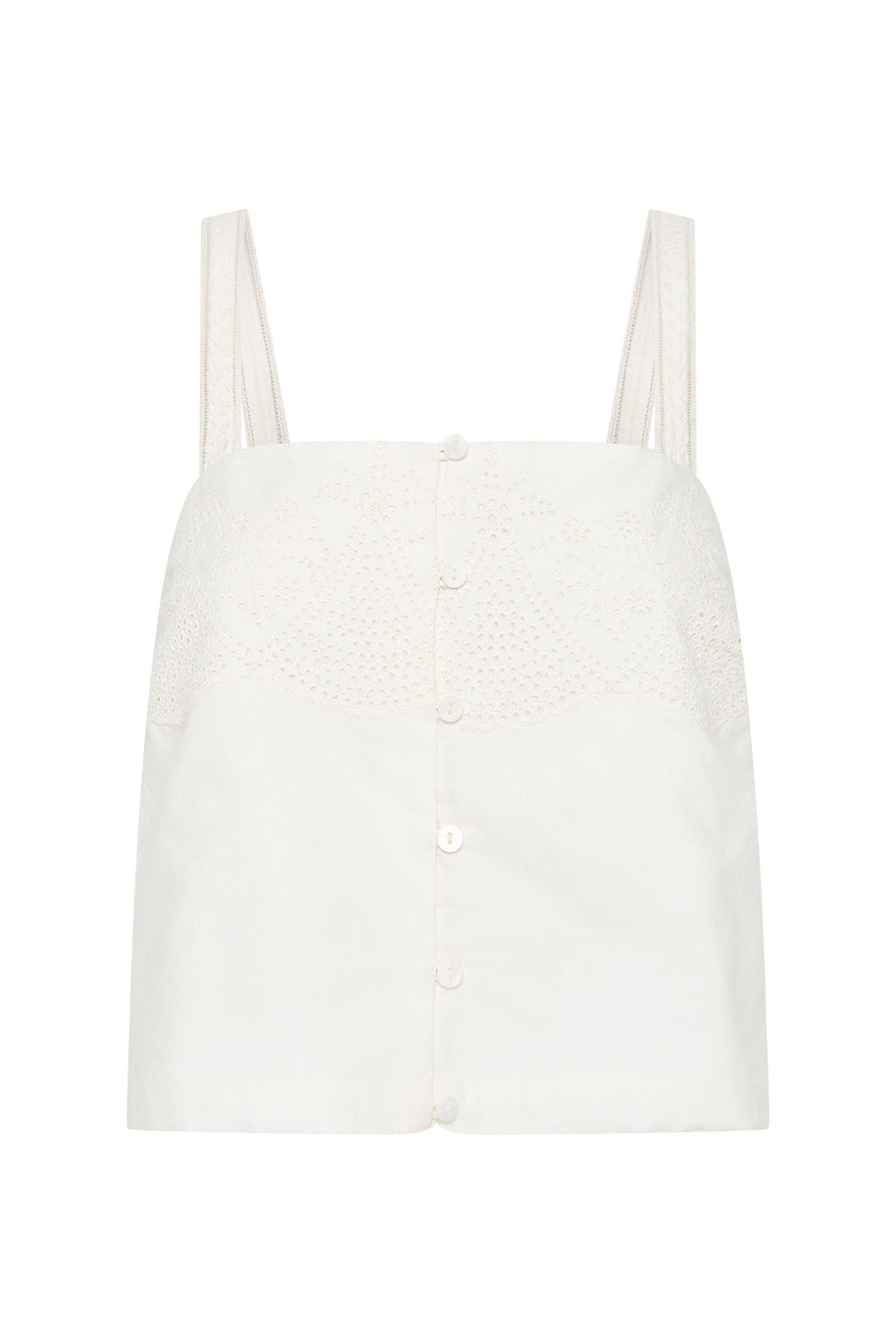 Posse The label Beryl Cami – Vintage White
