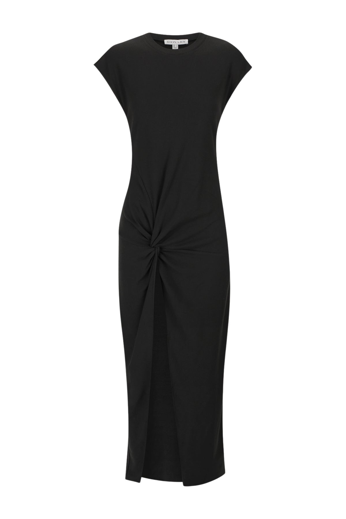 Shona Joy Aby Twist Midi Dress – Black