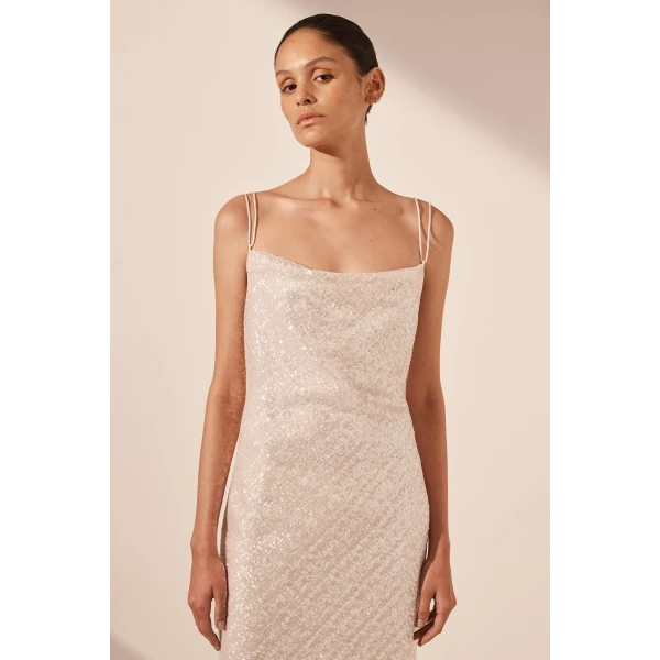 Alaya Cowl Maxi Dress - Image 7