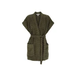 Pauline Sleeveless Robe - Khaki