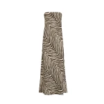 Sana Silk Strapless Bias Maxi Dress